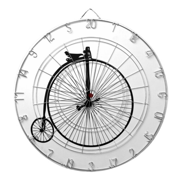 Vintages Fahrrad Dartscheibe (vorne)