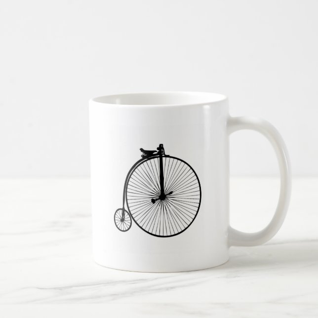 Vintages Fahrrad Kaffeetasse (Rechts)