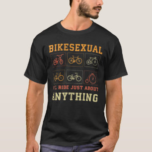 Vintages Fahrrad Lover Mountain Biking Fahrrad Bik T-Shirt