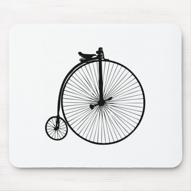 Vintages Fahrrad Mousepad (Vorne)