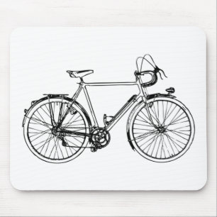 Vintages Fahrrad Mousepad