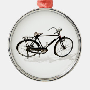 Vintages Fahrrad Ornament Aus Metall