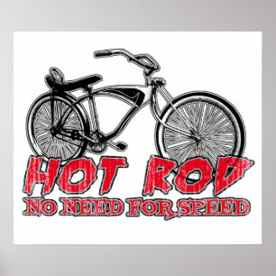 Vintages Fahrrad Poster