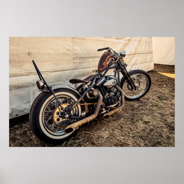 Vintages Fahrrad Poster (Vorne)