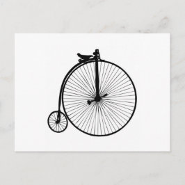 Vintages Fahrrad Postkarte