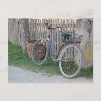 Vintages Fahrrad Postkarte