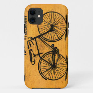 Vintages Fahrrad Stella gelesen zwischen den Case-Mate iPhone Hülle