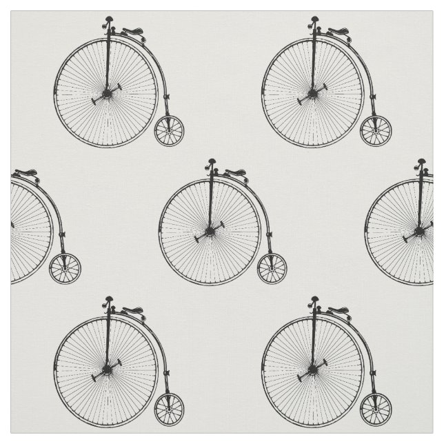 Vintages Fahrrad Stoff (Muster)