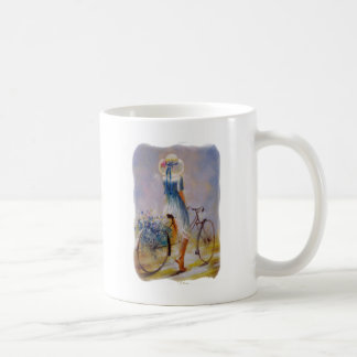 Vintages Fahrrad Tasse