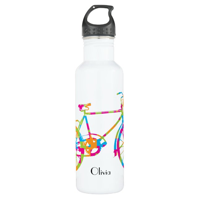 Vintages Fahrrad Trinkflasche (Vorderseite)