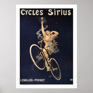 Vintages Fahrradposter - Fahrräder Sirius - von Gr Poster