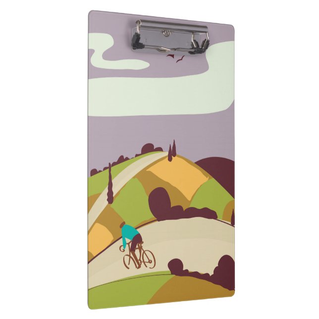 Vintages Fahrradposter Klemmbrett (Rechts)