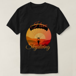 Vintages Fallschirmspringen T-Shirt