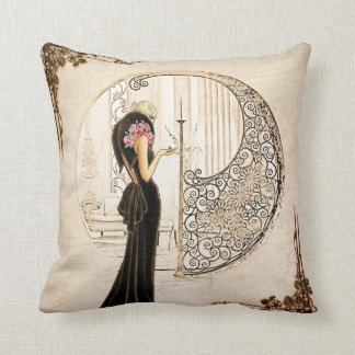 Vintages Fashionista_Velvet Gown_1933 Kissen