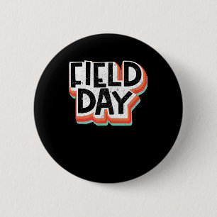 Vintages Feld 2022 Tag Retro Happy Letzter Tag der Button