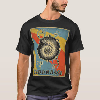 Vintages Fibonacci-Goldenes Verhältnis  T-Shirt