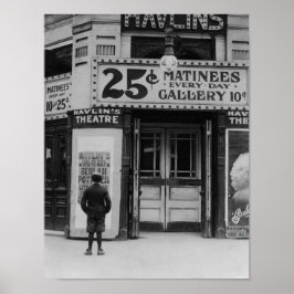 Vintages Filmtheater Marquee - St. Louis - 1910 Poster