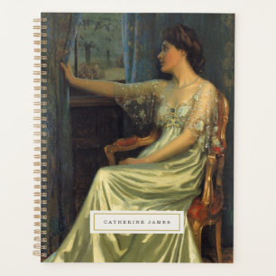 Vintages Fine Art Personalisiertes Notebook Planer