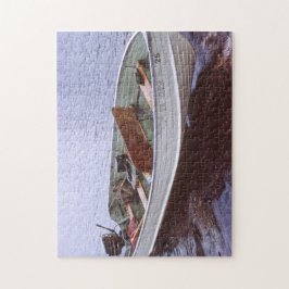 Vintages Fischerboot Puzzle