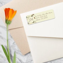 Vintages Floral Butterfly Muster