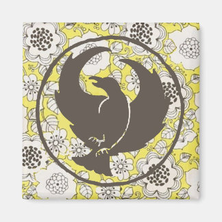 Vintages floral Crowfoot Magnet
