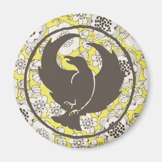 Vintages floral Crowfoot Magnet