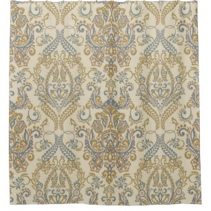 Vintages florales Design. Damask Seamless vi Duschvorhang