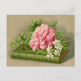 Vintages Florentiner Peony Classy Postkarte