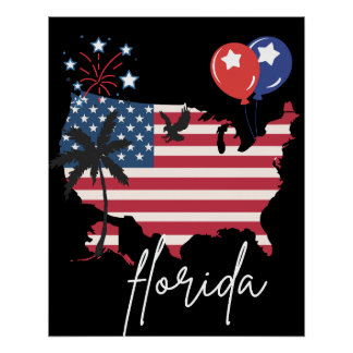 Vintages Florida Retro Poster