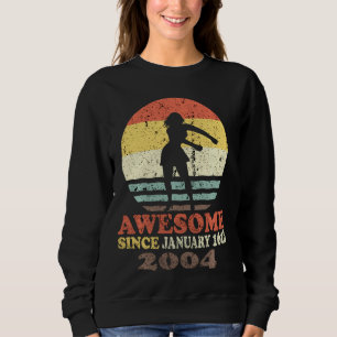 Vintages Floss Dance Girl Phantastisch seit 16. Ja Sweatshirt