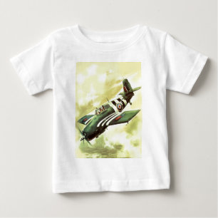 Vintages Flugzeug Baby T-shirt