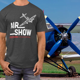 VINTAGES Flugzeug des Zweiten Weltkriegs, Luftschi T-Shirt