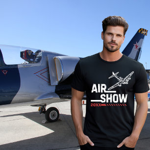 VINTAGES Flugzeug des Zweiten Weltkriegs, Luftschi T-Shirt