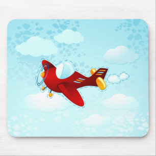 Vintages Flugzeug Mousepad