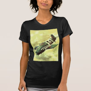 Vintages Flugzeug T-Shirt