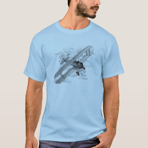 Vintages Flugzeug T-Shirt