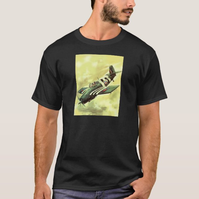Vintages Flugzeug T-Shirt (Vorderseite)
