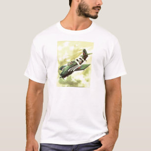 Vintages Flugzeug T-Shirt