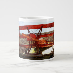 Vintages Flugzeug von Shirley Taylor Jumbo-Tasse