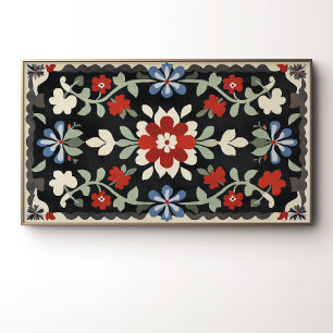 Vintages Folkloredesign Poster