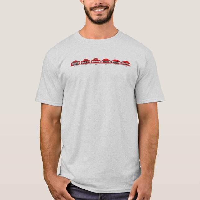Vintages Ford LKW-Gitter T-Shirt (Vorderseite)