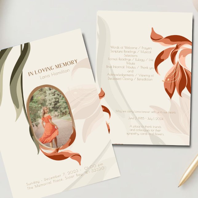 Vintages Foto Beerdigung Beileid Danke Karte (Von Creator hochgeladen)