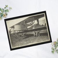 Vintages Foto, Coole Luftfahrt Geburtstag