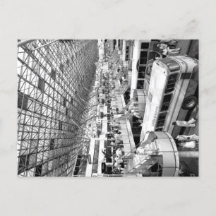 Vintages Foto des Busbahnhofs Sao Paulo Postkarte