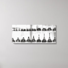 Vintages Foto Eiffelturm Leinwanddruck