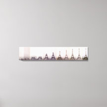 Vintages Foto Eiffelturm