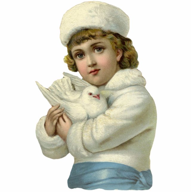 Vintages Foto Freistehende Fotoskulptur (Vorne)