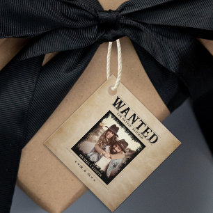 Vintages Foto Gewollt Poster-Hochzeit Geschenkanhänger