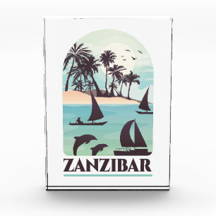 Vintages Foto in Sansibar Afrika