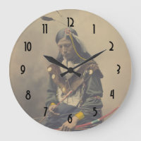 Vintages Foto Indianerpräsident Lakota